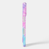 ピンクと薄紫のタイダイの電話ケース Case-Mate iPhoneケース (裏面 / 右)