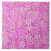 ピンクと蘭の花、蘭の背景 タイル (正面)