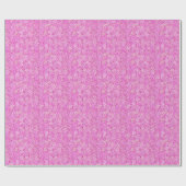 ピンクと蘭の花、蘭の背景 ラッピングペーパー (フラット)