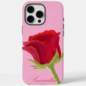 ピンクと赤いローズiPhoneケース Case-Mate iPhoneケース (裏面)