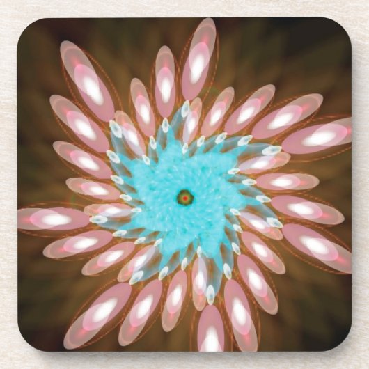 ピンクと赤ちゃんの青が渦巻き制御不能 コースター (正面)