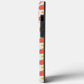 ピンクと赤のイチゴとデイジー Case-Mate iPhoneケース (裏面 / 左)