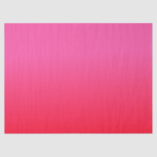 ピンクと赤のグラデーション 薄葉紙 (正面)