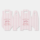 ピンクと赤のハートの下着シャワーパーティー ガブル フェイバーボックス (見開き)