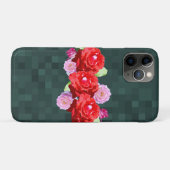 ピンクと赤のバラの花輪。 Case-Mate iPhoneケース (裏面(横))