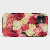 ピンクと赤のバラiPhoneケース Case-Mate iPhoneケース (裏面(横))