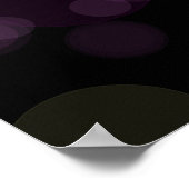 ピンクと赤のポピーのポップアウト・アート。 ポスター (角)