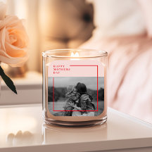 ピンクと赤の写真母の日の贈り物