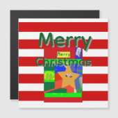 ピンクと赤の楽しいクリスマス (正面/裏面)