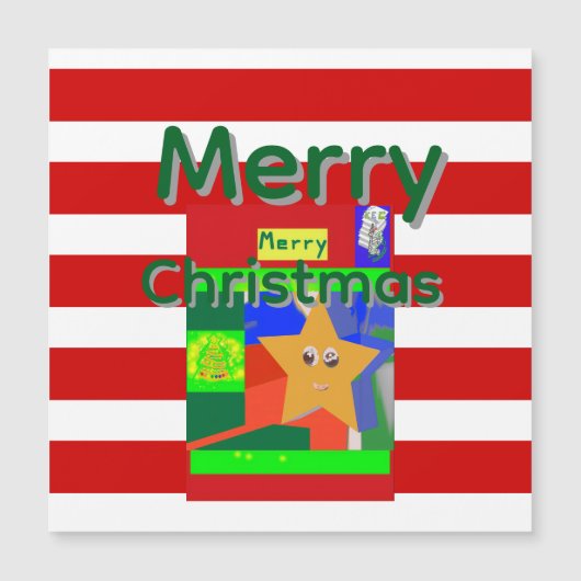 ピンクと赤の楽しいクリスマス (正面)