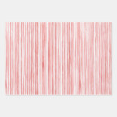 ピンクと赤の花のバースデーラブ ラッピングペーパーシート (正面2)