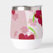 ピンクと赤の花 – フローラ (左面)