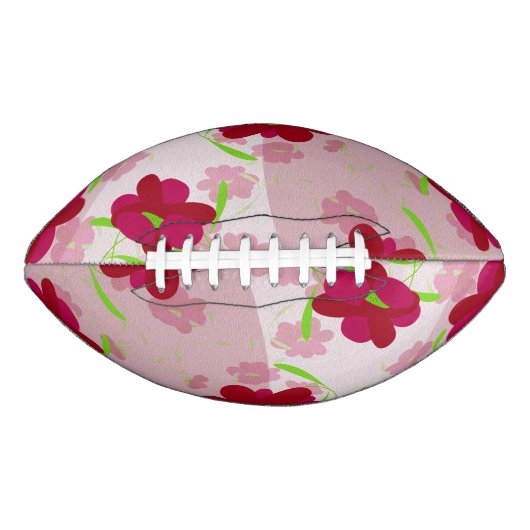 ピンクと赤の花 – フローラ アメリカンフットボール (正面)