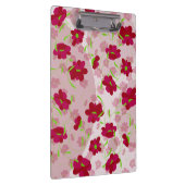 ピンクと赤の花 – フローラ クリップボード (右)