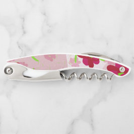 ピンクと赤の花 – フローラ ソムリエナイフ