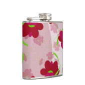 ピンクと赤の花 – フローラ フラスク (右)