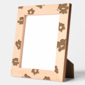 ピンクと赤の花 – フローラ レーザー彫刻フレーム (左)