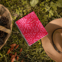 ピンクと赤の葉