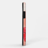 ピンクと赤の3色の水色バラ、Case-Mate iPho Case-Mate iPhoneケース (裏面/右)