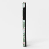ピンクと赤面の花のパターンCase-Mate iPhone ca Case-Mate iPhoneケース (裏面/左)