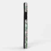 ピンクと赤面の花のパターンCase-Mate iPhone ca Case-Mate iPhoneケース (裏面/右)