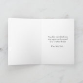 ピンクと金ゴールドのアリスがワンダーランドのベビーシャワー 招待状 (内部)