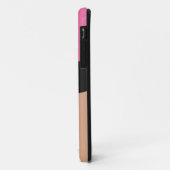 ピンクと金ゴールドのカスタマイズ Case-Mate iPhoneケース (裏面/左)