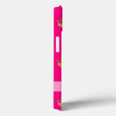 ピンクと金ゴールドのクラウンパターン Case-Mate iPhoneケース (裏面 / 右)
