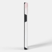 ピンクと金ゴールドのクロス電話ケース iPhoneケース (右側面)