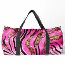 ピンクと金ゴールドのチーズプリント