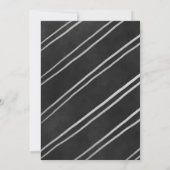 ピンクと金ゴールドのベビーシャワー招待状-水玉模様 招待状 (裏面)