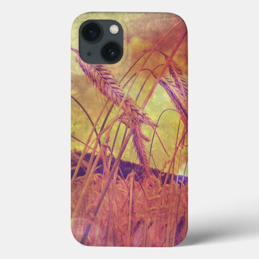 ピンクと金ゴールドの小麦のiPadケース Case-Mate iPhoneケース (裏面)