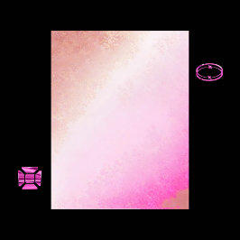 ピンクと金ゴールドの水の色のスクラップブック紙