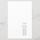 ピンクと金ゴールドカボチャの赤ちゃんシャワーゲーム (裏面)