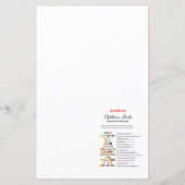 ピンクと金ゴールドカボチャの赤ちゃんシャワーゲーム (裏面)