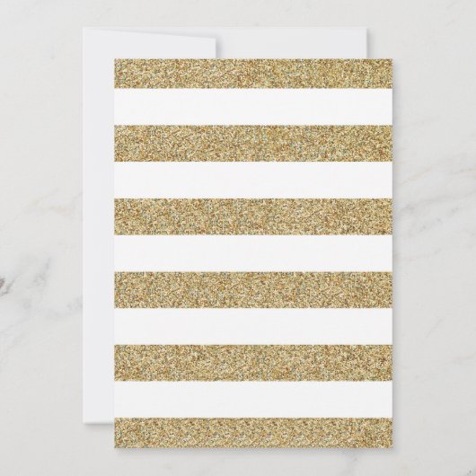 ピンクと金ゴールドカボチャ女の子ベビーシャワー招待状 招待状 (裏面)