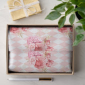 ピンクと金ゴールドシリーズデザイン14 薄葉紙 (ギフト)