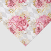 ピンクと金ゴールドシリーズデザイン7 薄葉紙 (詳細)