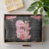 ピンクと金ゴールドシリーズデザイン9 薄葉紙 (ギフト)