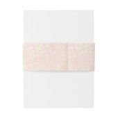 ピンクと金ゴールドスウィート16パーティー 招待状ベリーバンド (裏面例)