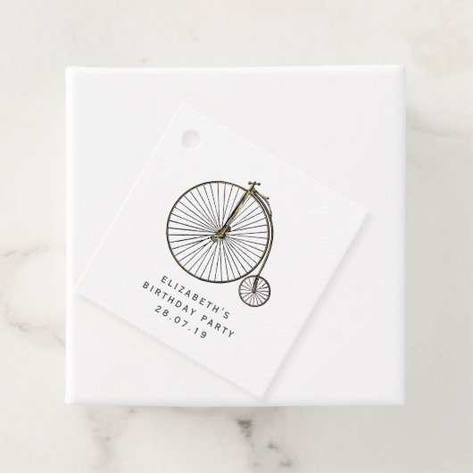 ピンクと金ゴールドスチームパンク フェイバータグ (インサイチュ)