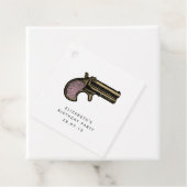 ピンクと金ゴールドスチームパンク フェイバータグ (インサイチュ)