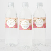 ピンクと金ゴールドチータヒョウ誕生日パーティー