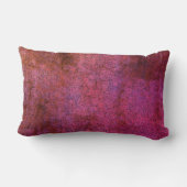 ピンクと金ゴールドパッションボホダイヤモンド ランバークッション (裏面)