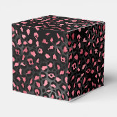 ピンクと金ゴールドヒョウ系デザイン14 フェイバーボックス (裏面サイド)