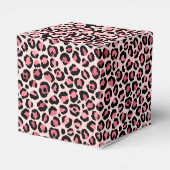 ピンクと金ゴールドヒョウ系デザイン3 フェイバーボックス (裏面サイド)