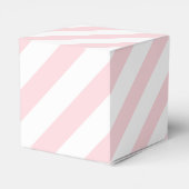 ピンクと金ゴールドプリンセス誕生日パーティー フェイバーボックス (裏面サイド)