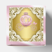 ピンクと金ゴールドプリンセス フェイバーボックス (上部)