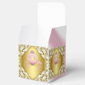 ピンクと金ゴールドプリンセス フェイバーボックス (オープン)