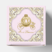 ピンクと金ゴールドプリンセス フェイバーボックス (上部)